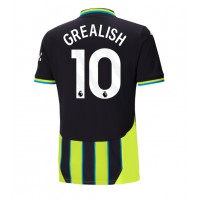 Camiseta Manchester City Jack Grealish #10 Visitante Equipación 2024-25 manga corta